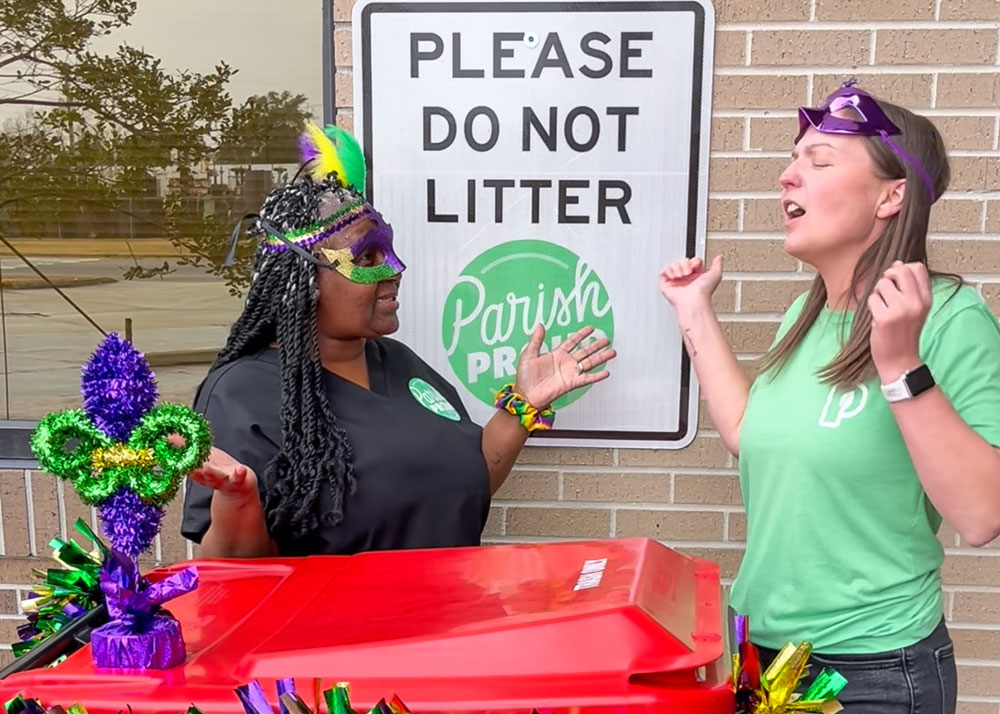 mardi gras carts video